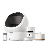 Granary 2 Vision & Luma Smart Litter Box & Dockstream 2 Smart Fountain Bundle
