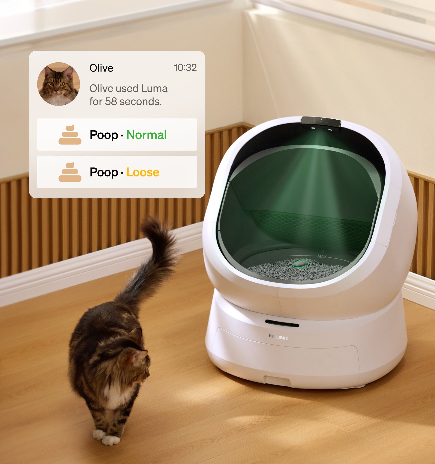 Luma Smart Litter Box for pet