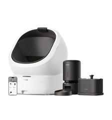 Luma Smart Litter Box & Granary Smart Camera Feeder & Dockstream 2 Smart Fountain
