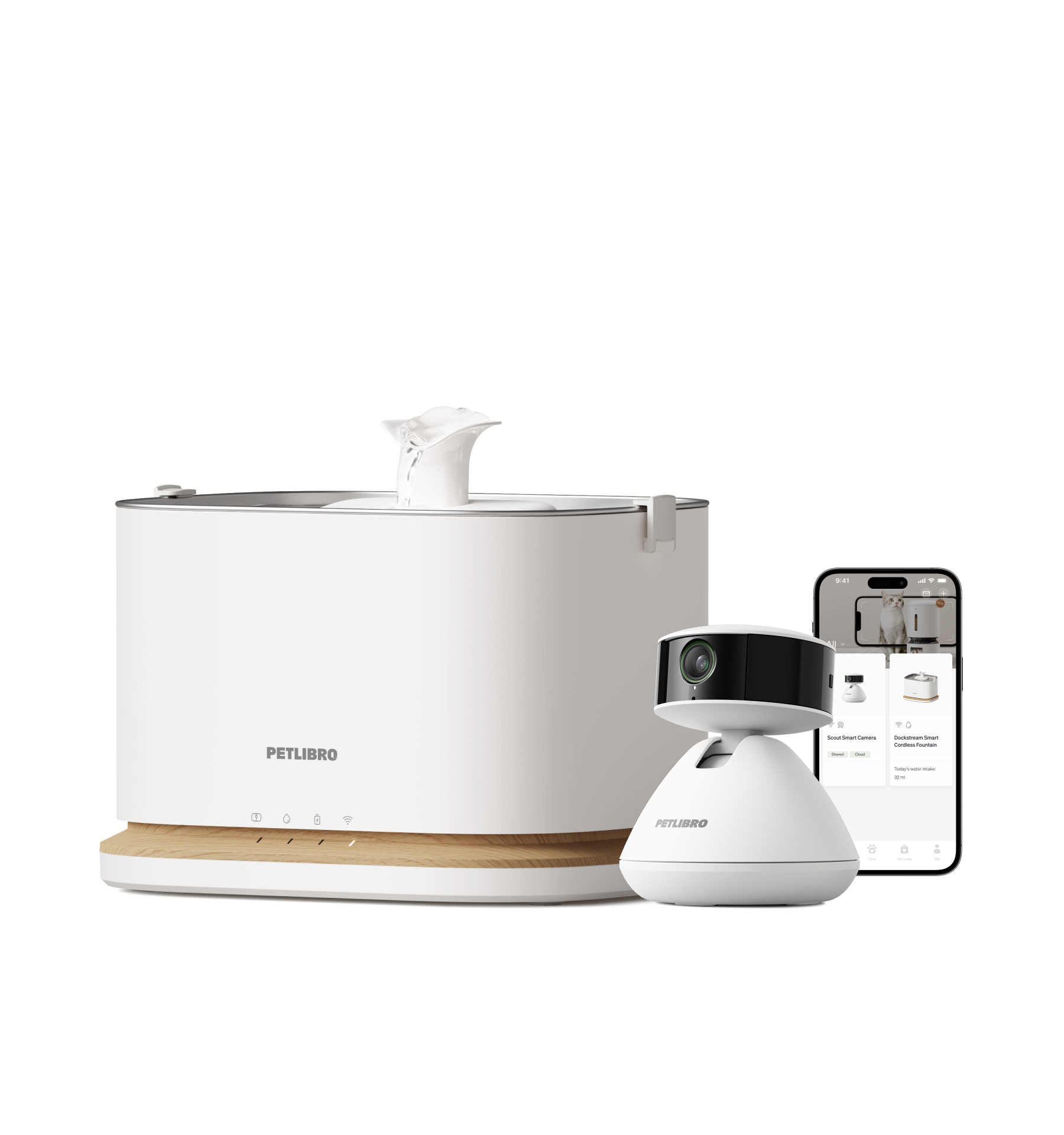 Scout Smart Camera & Dockstream 2 Smart Fountain