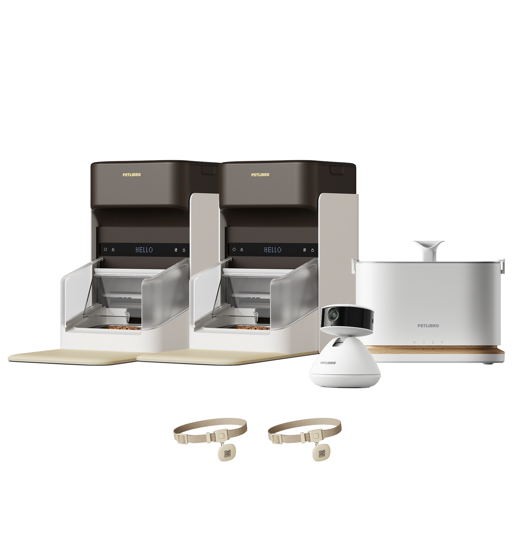 One RFID Smart Feeder & Dockstream 2 Smart Cordless Fountain & Scout Smart Camera