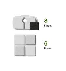 Food Desiccant Bag & Dockstream Smart Cordless Fountain Replacement Filter