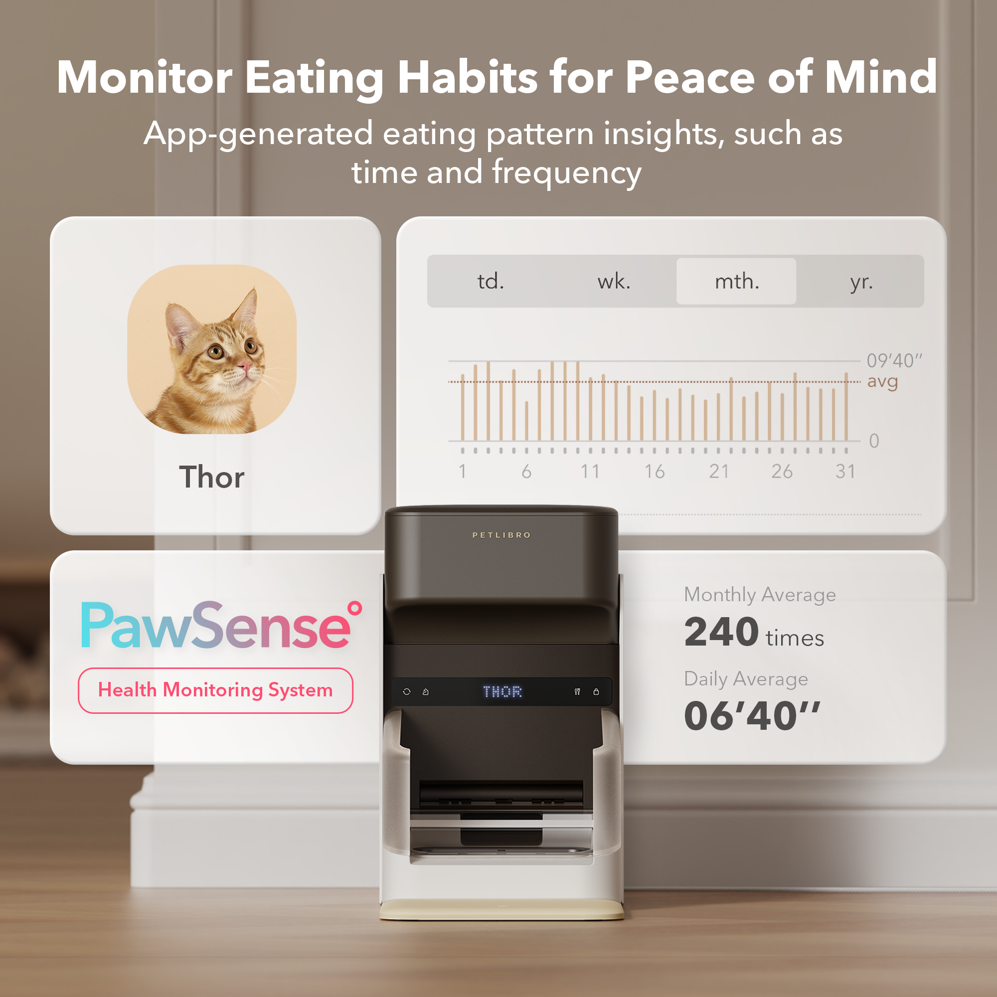 One RFID Smart Feeder for pet