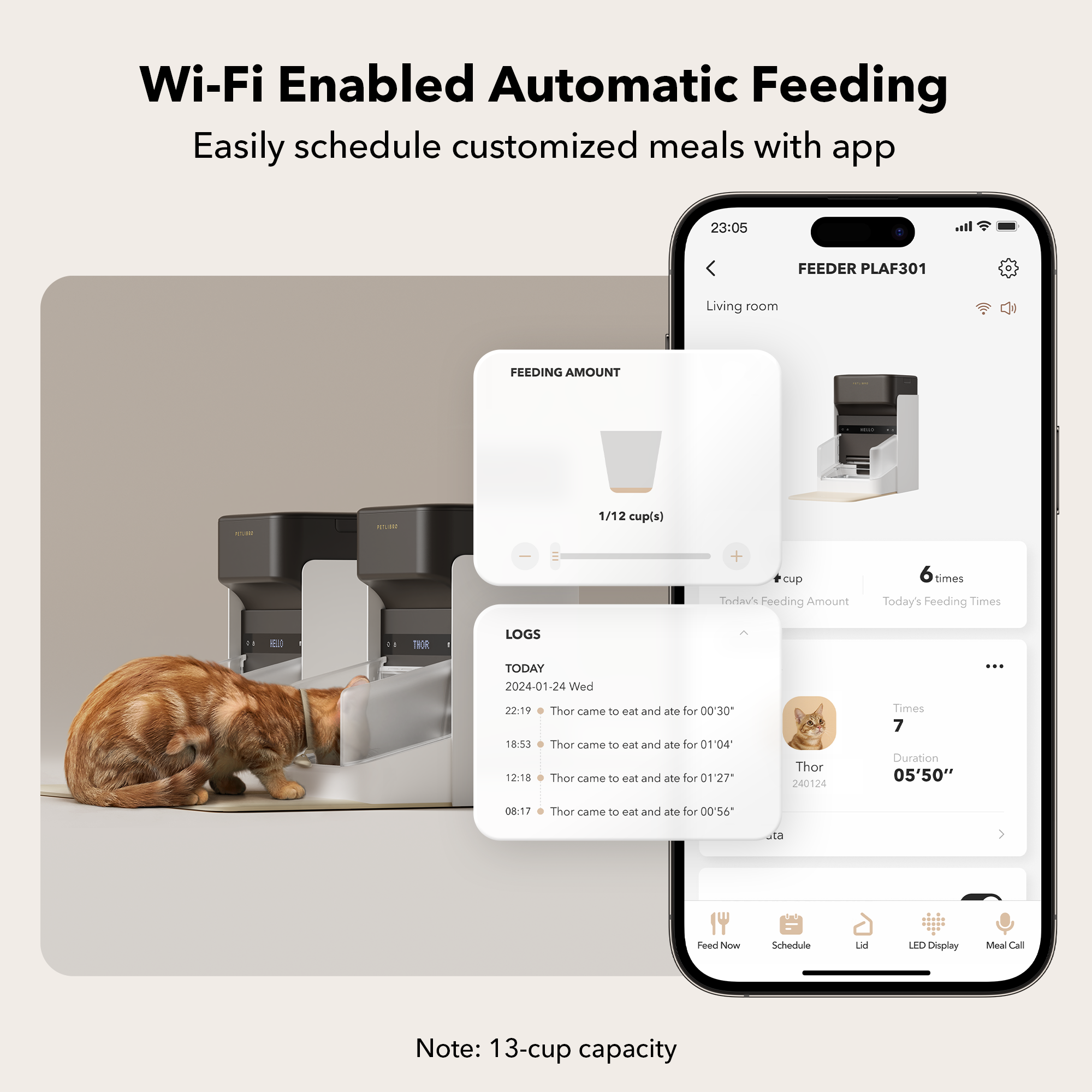 One RFID Smart Feeder for pet