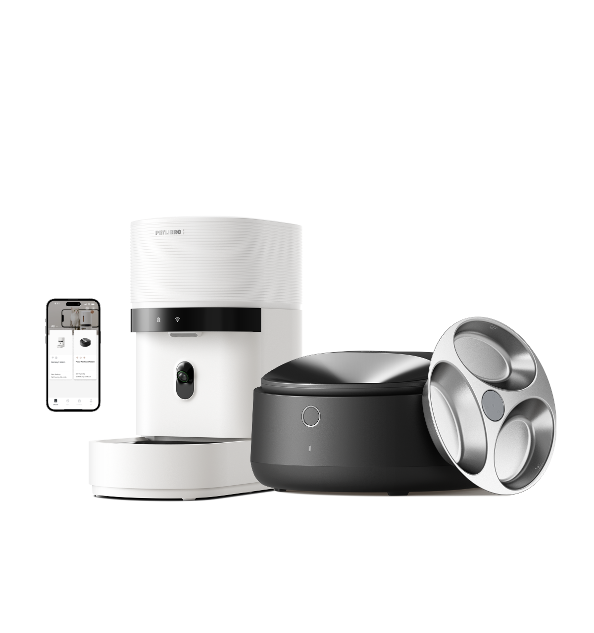 Granary 2 Vision & Polar Wet Food Feeder Bundle