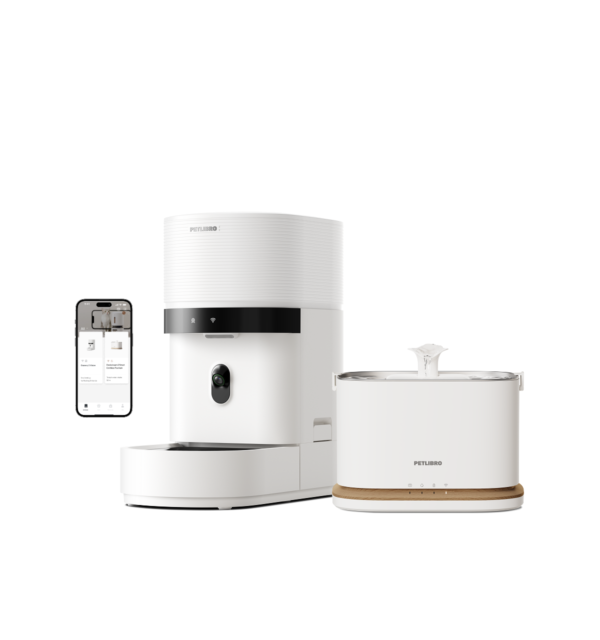 Granary 2 Vision & Dockstream 2 Smart Cordless Fountain Bundle