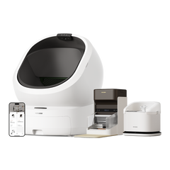Luma Smart Litter Box & Dockstream RFID Smart Fountain & One RFID Smart Feeder