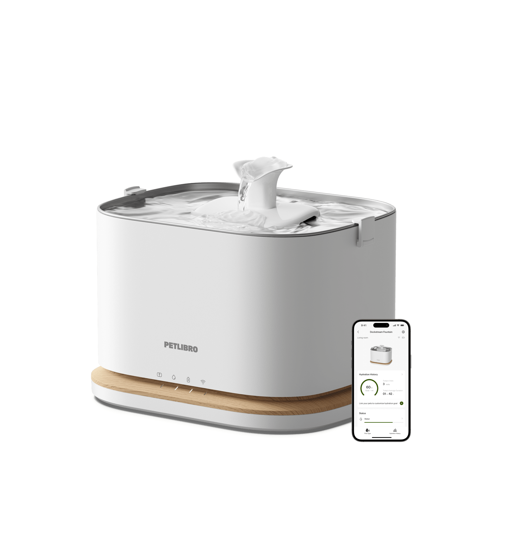 Dockstream 2 Smart Fountain for pet