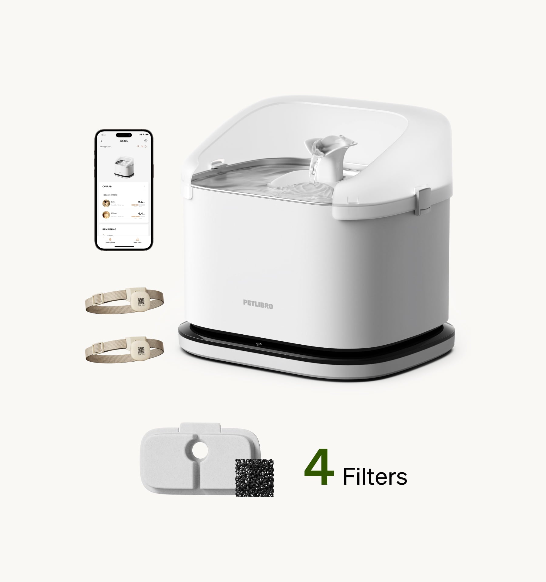 Dockstream RFID Smart Fountain for pet