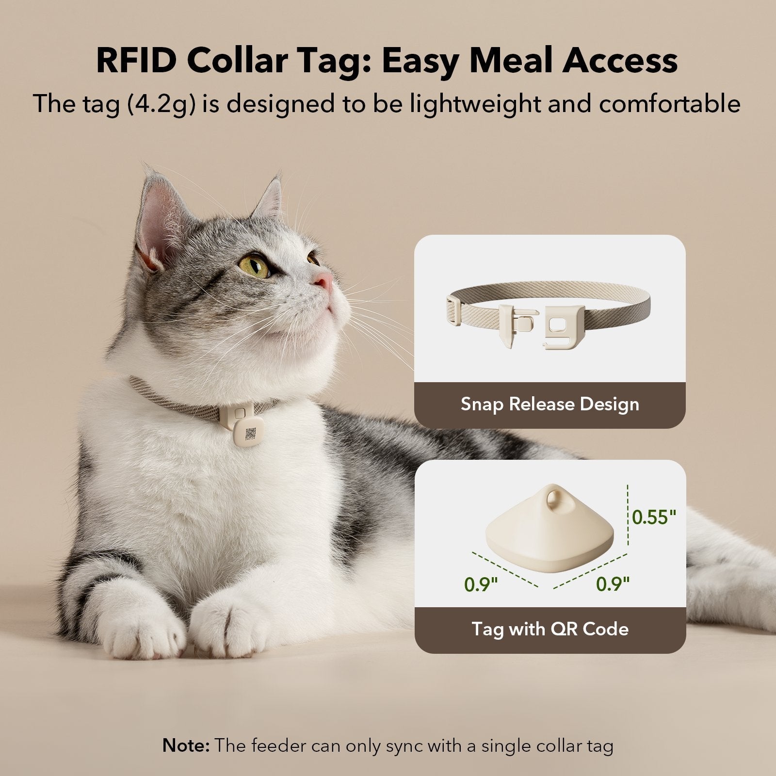 One RFID Smart Feeder for pet