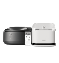 Polar Wet Food Feeder & RFID Smart Fountain Bundle